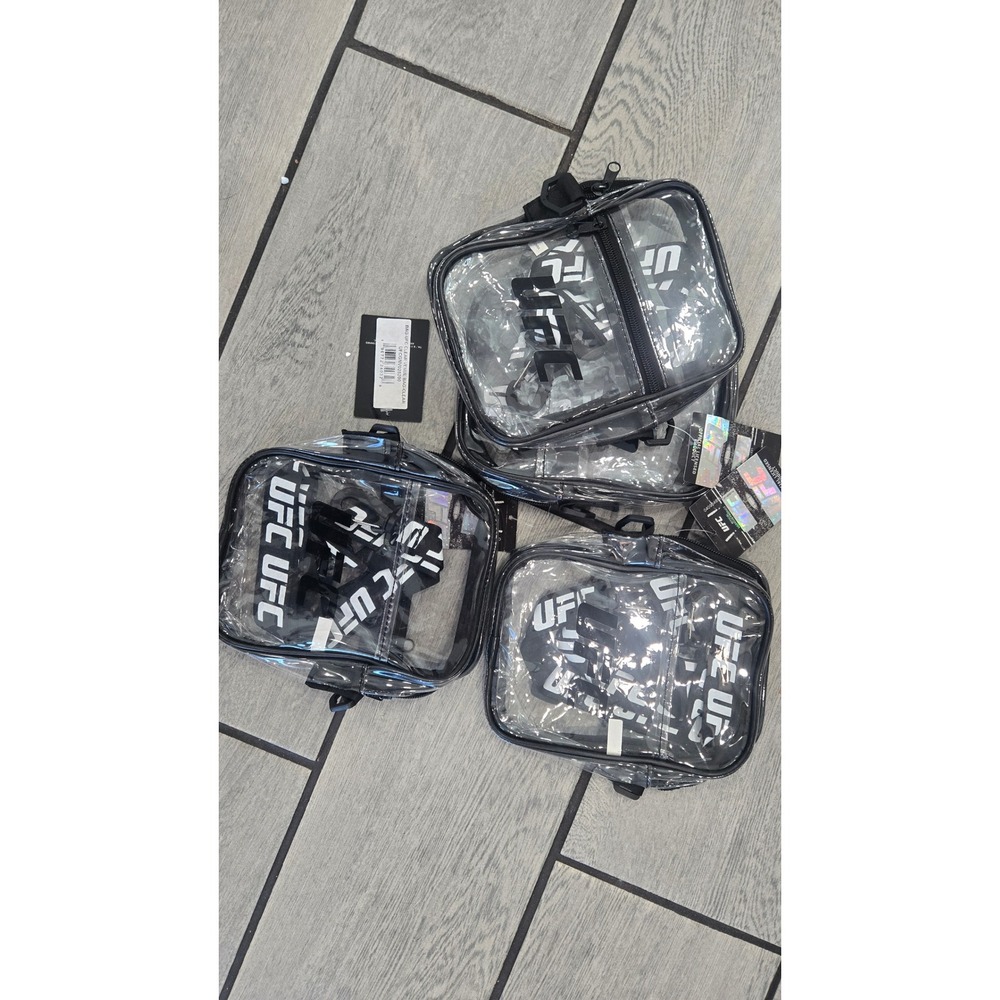 UFC Clear Venue Bag Stadium Approved Crossbody Messenger Bag  NEW-Pack of 3